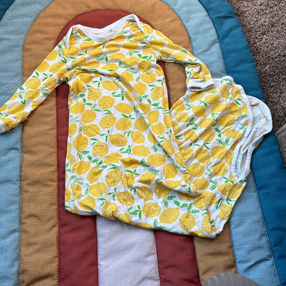 Little sleepies newborn gown